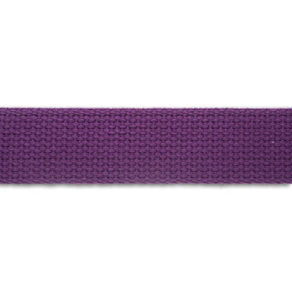 1.25" Purple Heavyweight Cotton Webbing