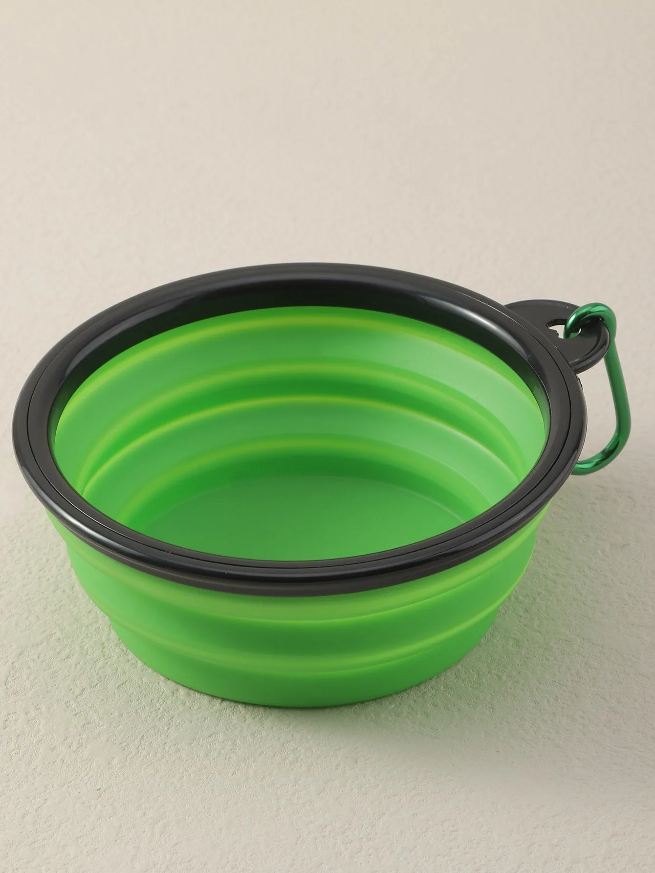 1pc Silicone Foldable Pet Travel Bowl