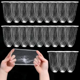 200 Pcs Kitchen Sink Strainer Mesh Bag, Disposable Anti Clogging, Elastic Kitchen Sink Strainer Filter Mesh Fits Most Sizes of Sink Straineras