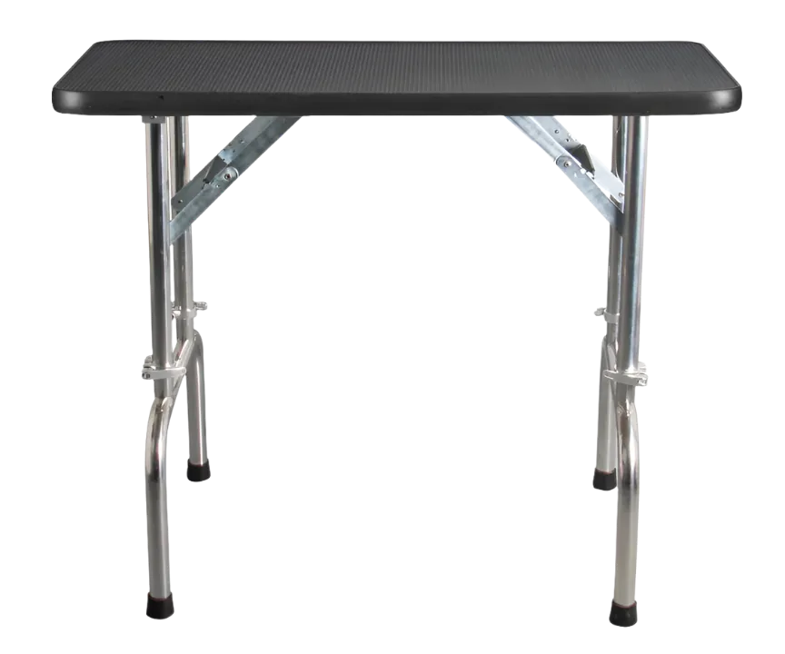48" Adjustable Height Folding Table with Arm and Clamp by PetStore.Direct