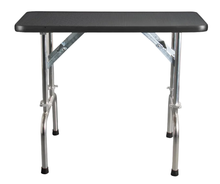 48" Adjustable Height Folding Table with Arm and Clamp by PetStore.Direct