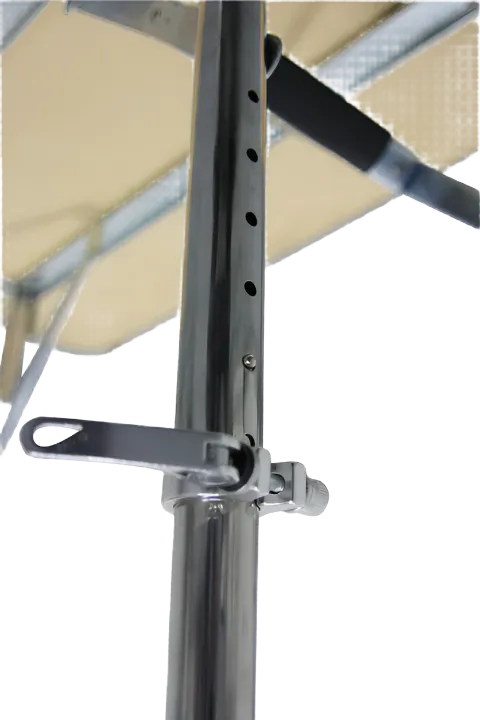 48" Adjustable Height Folding Table with Arm and Clamp by PetStore.Direct