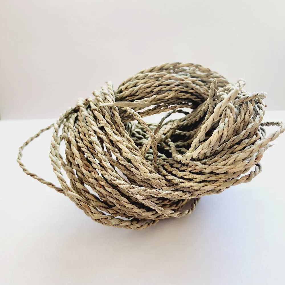 5mm Hand Made Seagrass Natural Cord (10m)