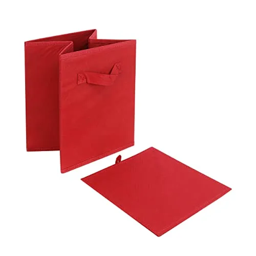 6-Pack Foldable Storage Bins Organiser Cube Boxes