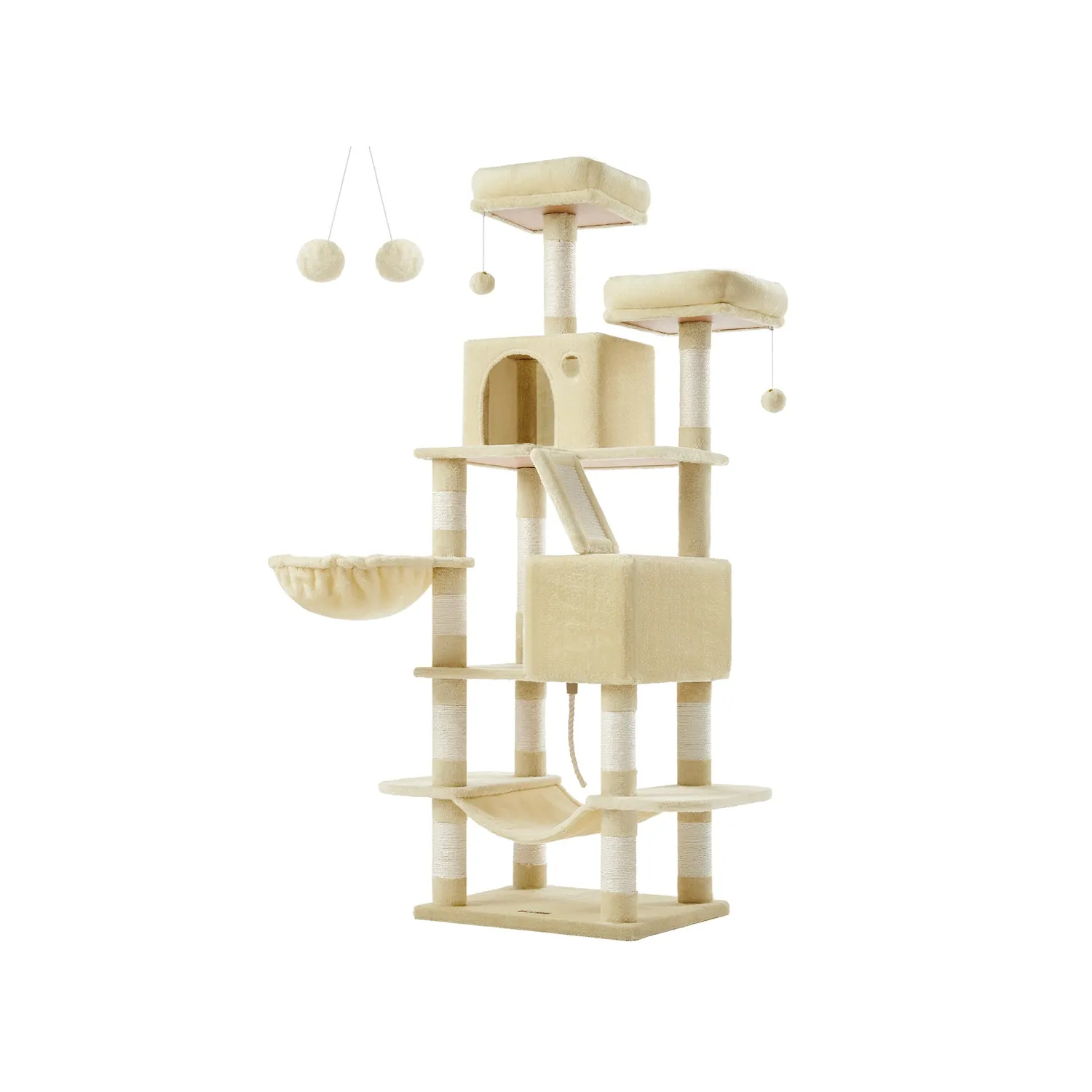 66.1-Inch Multi-Level Cat Tree