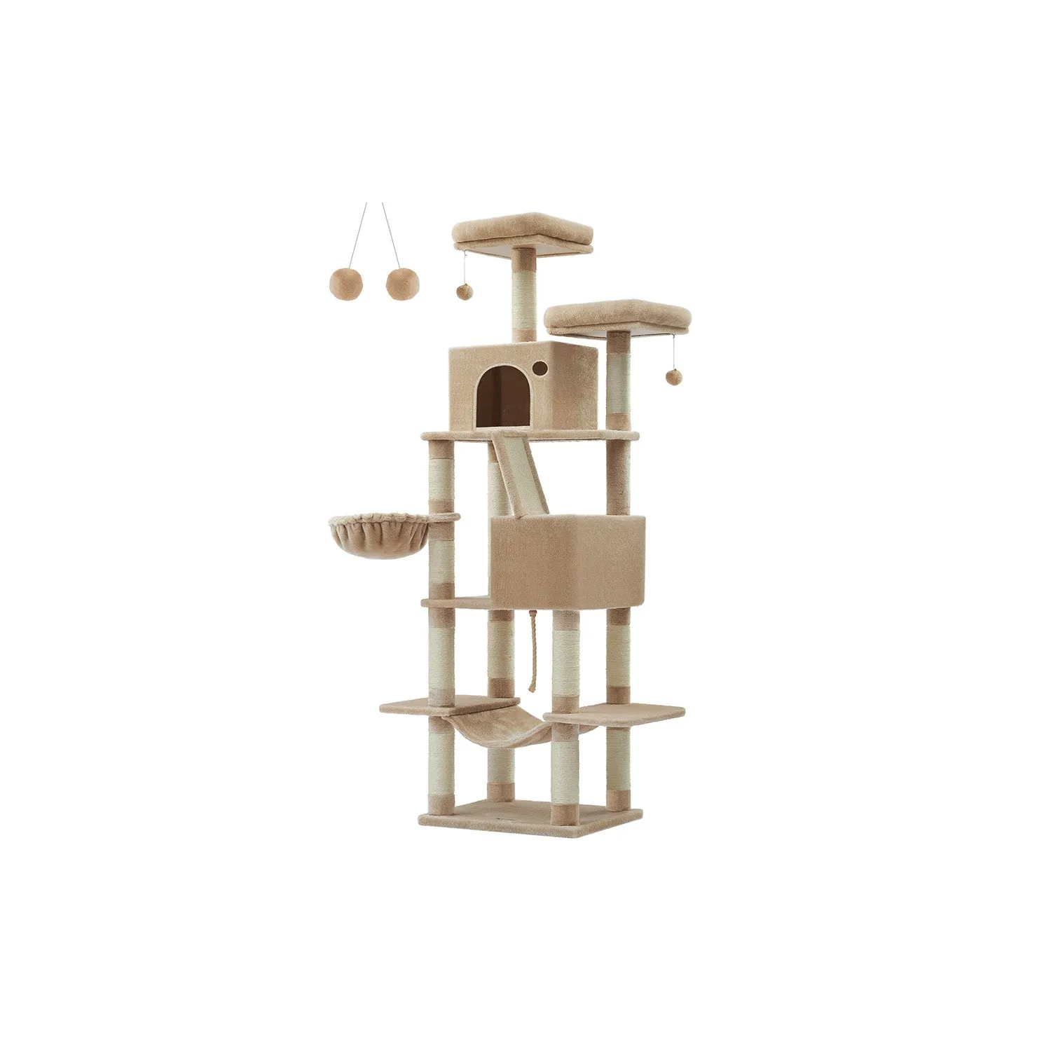 66.1-Inch Multi-Level Cat Tree