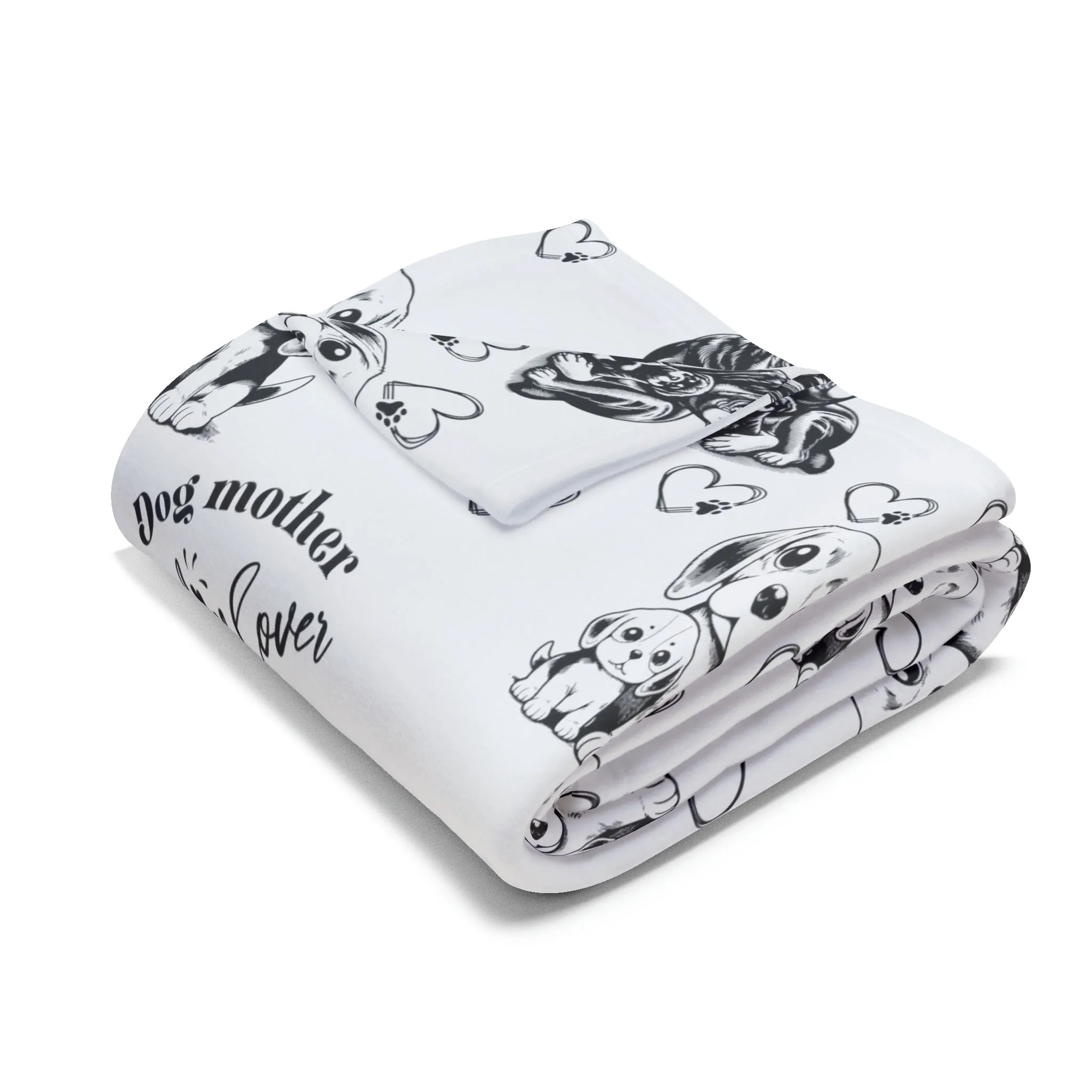 Arctic Fleece Blanket, Dog Lover Blanket, Pet Lover Blanket