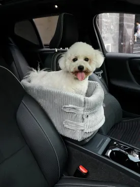 Car Seat For Small Pets With Armrest, Heightening Design, Suitable