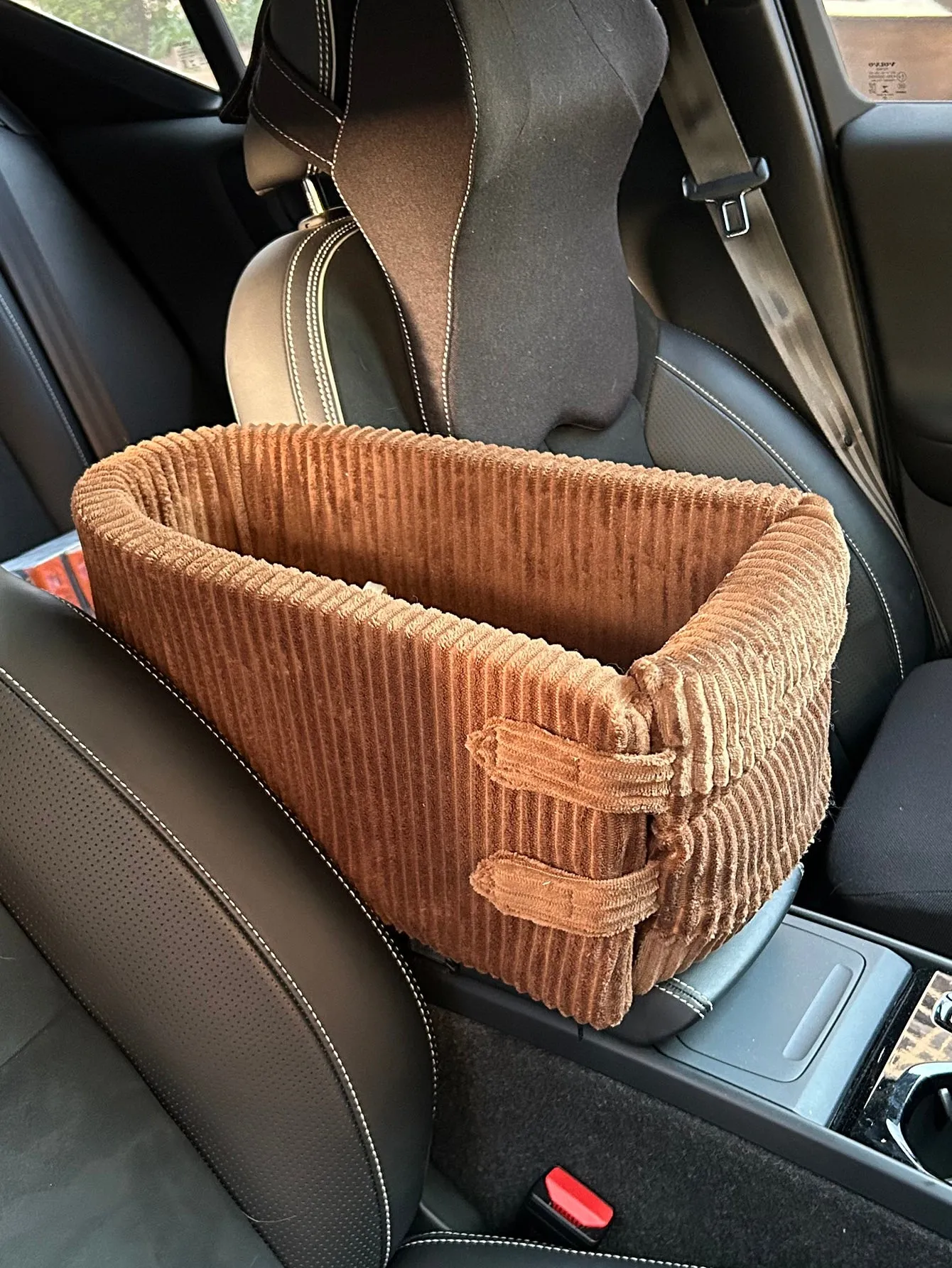 Car Seat For Small Pets With Armrest, Heightening Design, Suitable