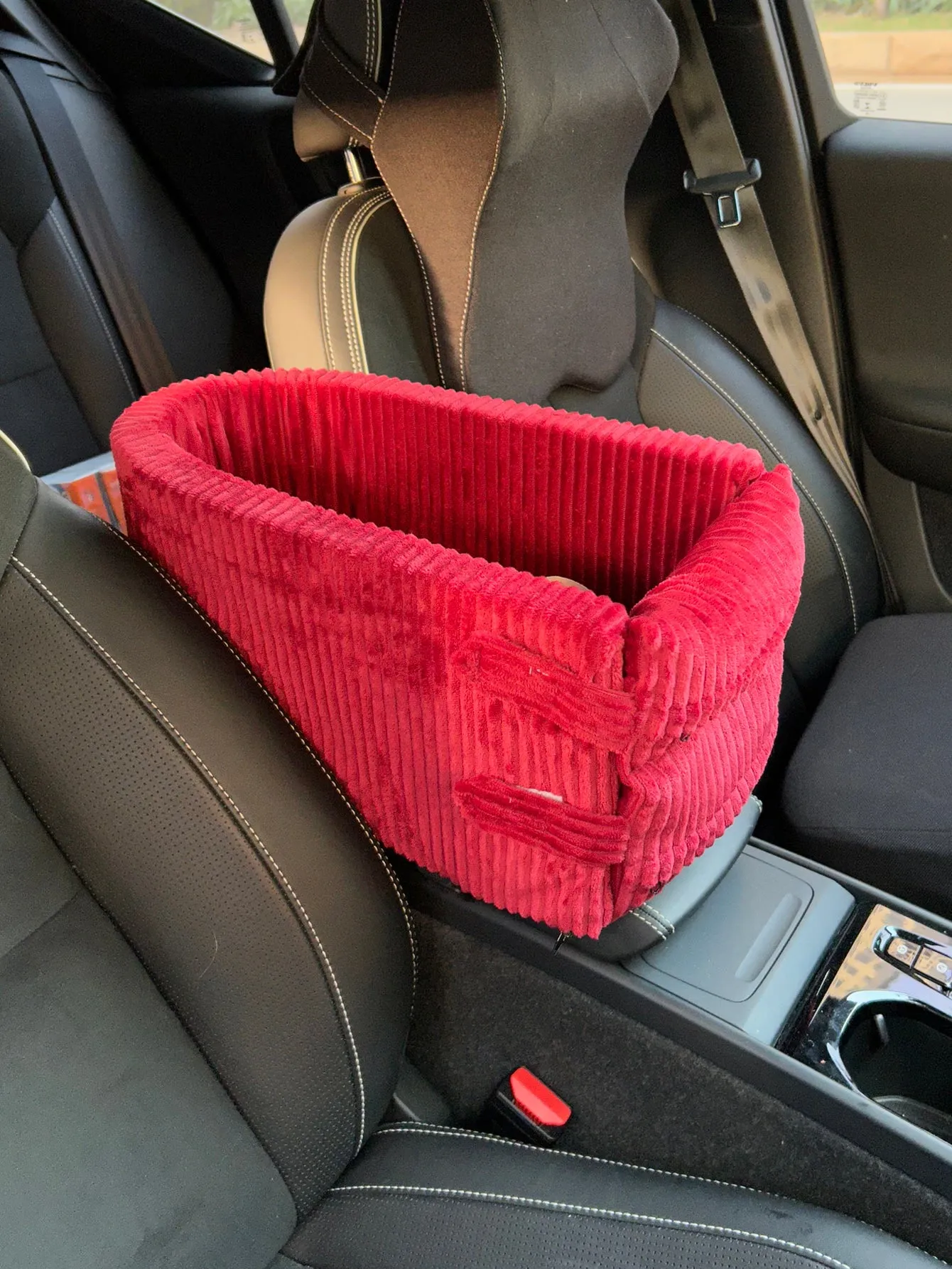Car Seat For Small Pets With Armrest, Heightening Design, Suitable