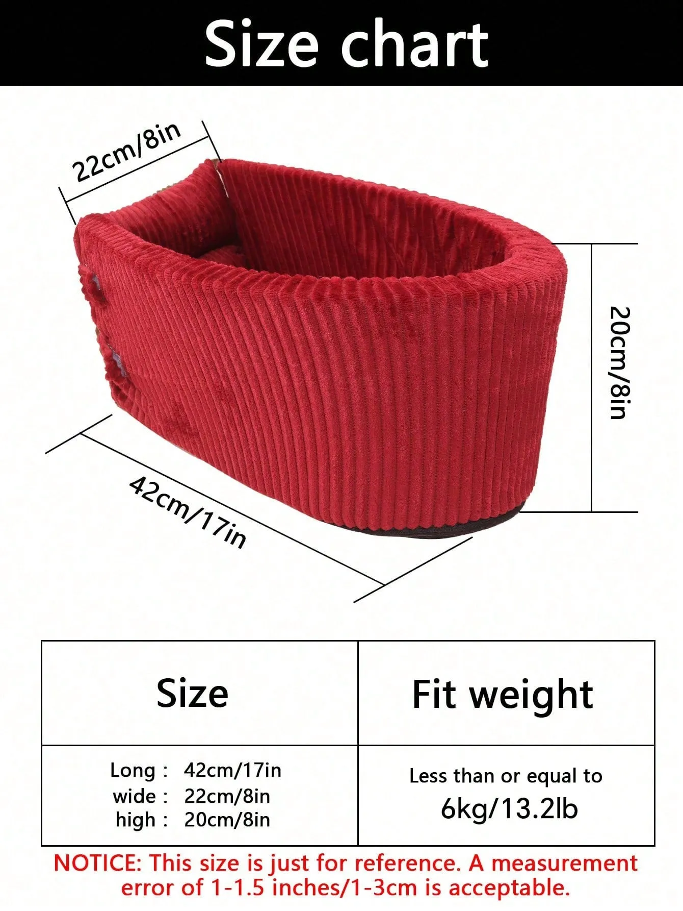 Car Seat For Small Pets With Armrest, Heightening Design, Suitable