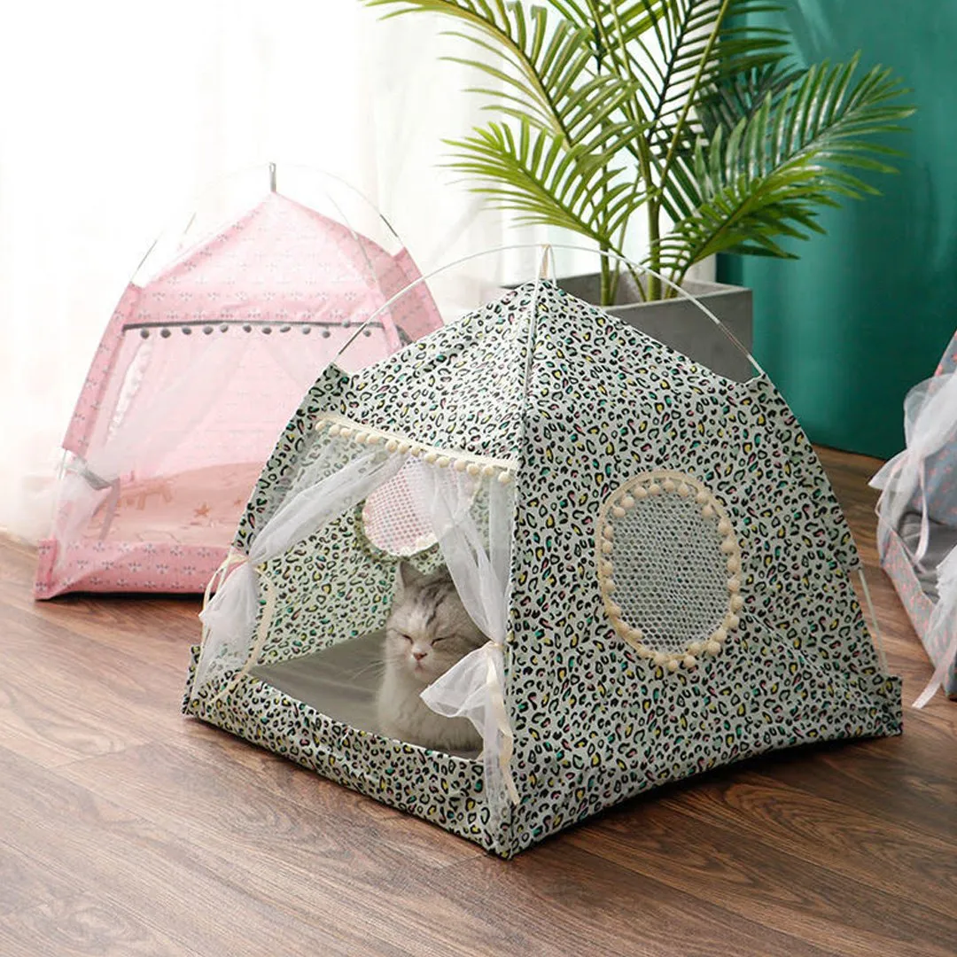 Cool Breezy Tent Cat Bed
