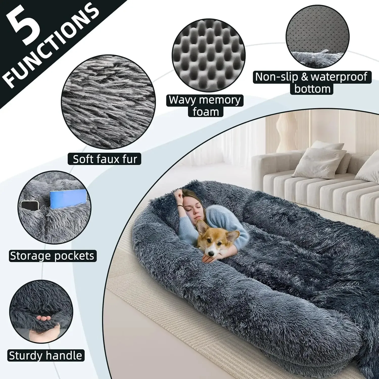 CozyPaw™ Shared Rest Lounger