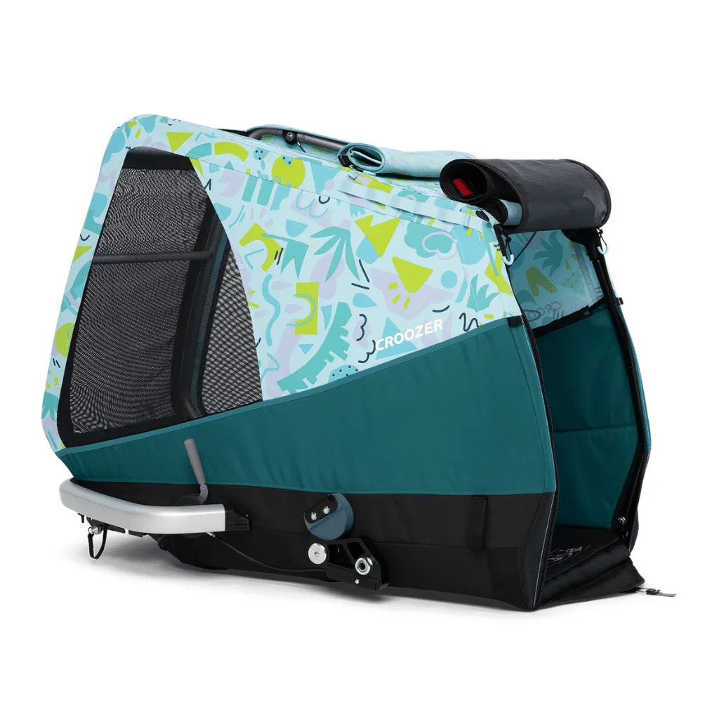 Croozer Mikke Dog Bike Trailer | Large | Dogs up to 45kg | Free Dog Bed