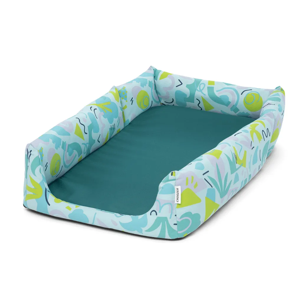 Croozer Mikke Dog Bike Trailer | Large | Dogs up to 45kg | Free Dog Bed