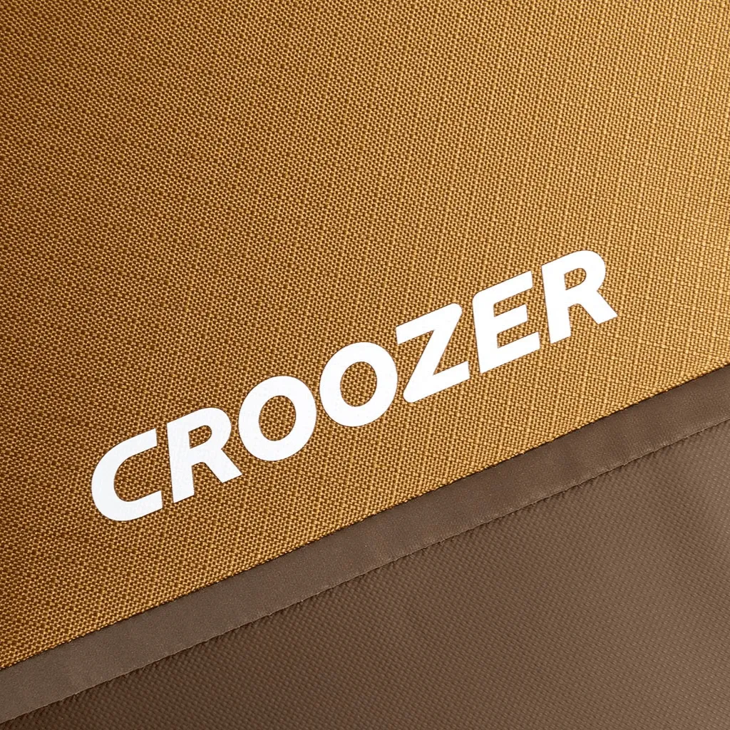 Croozer Mikke Dog Bike Trailer | Large | Dogs up to 45kg | Sundown Yellow