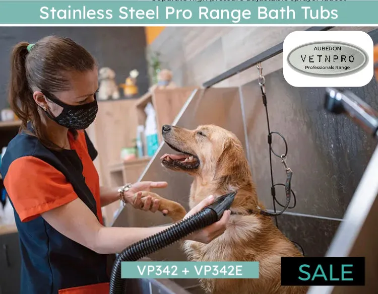 Dog grooming Electric Lift stainless steel pro range Bath Tub Medium 130cm many features!