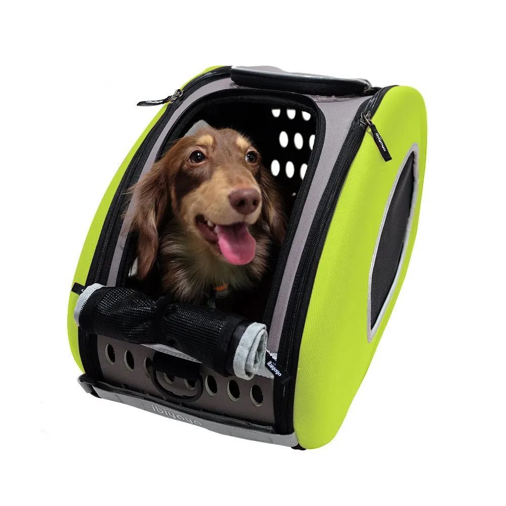 Eva Pet Wheeled Multifunctional Carrier - Chocolate