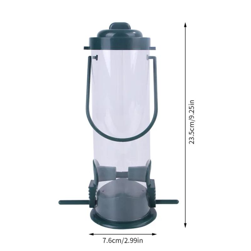Funki Buys | Bird Feeders | Hanging Bird Seed Dispenser