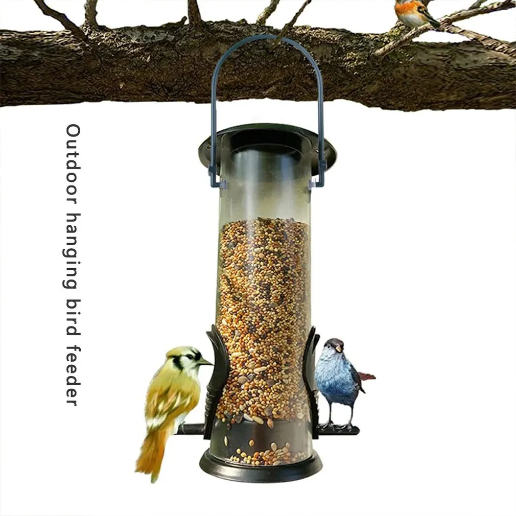 Funki Buys | Bird Feeders | Hanging Bird Seed Dispenser