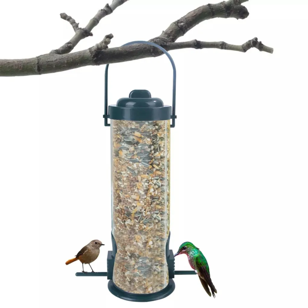 Funki Buys | Bird Feeders | Hanging Bird Seed Dispenser