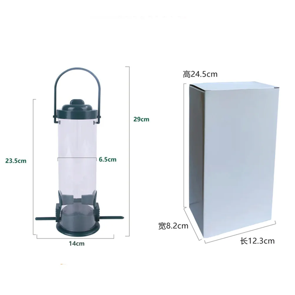 Funki Buys | Bird Feeders | Hanging Bird Seed Dispenser
