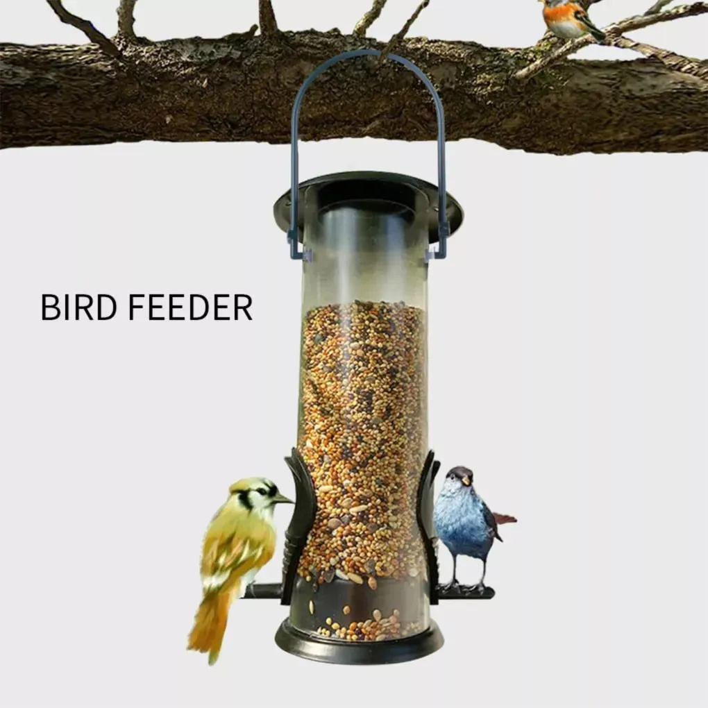 Funki Buys | Bird Feeders | Hanging Bird Seed Dispenser