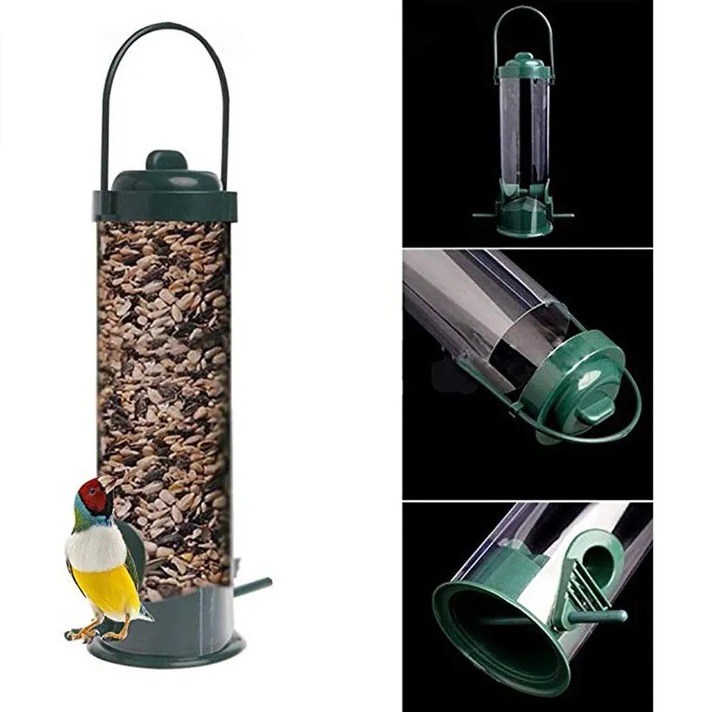Funki Buys | Bird Feeders | Hanging Bird Seed Dispenser