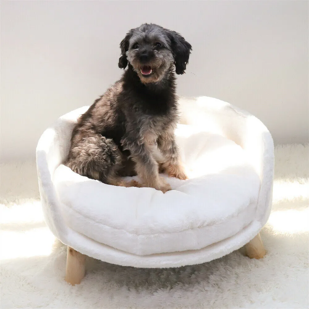 Funki Buys | Pet Beds | Pet Sofa Bed | Raised Small Dog Couch