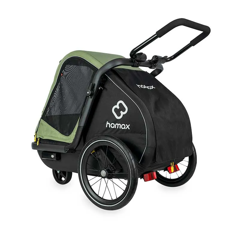 Hamax Pluto Multi-functional Dog Stroller & Dog Bike Trailer | Medium