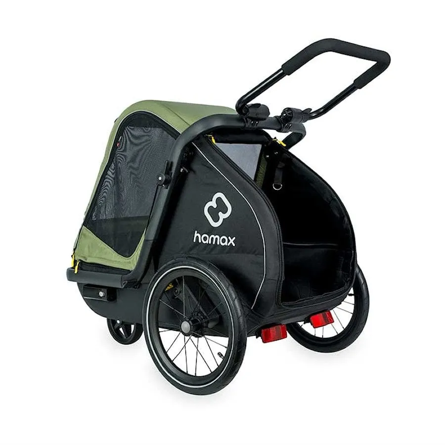 Hamax Pluto Multi-functional Dog Stroller & Dog Bike Trailer | Medium
