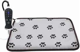Happyyami Adjustable Temperature Dog Heating Pad Heat Settings Electric Blanket for Pets Durable Bite Material for Cats and Dogs Cold Environments