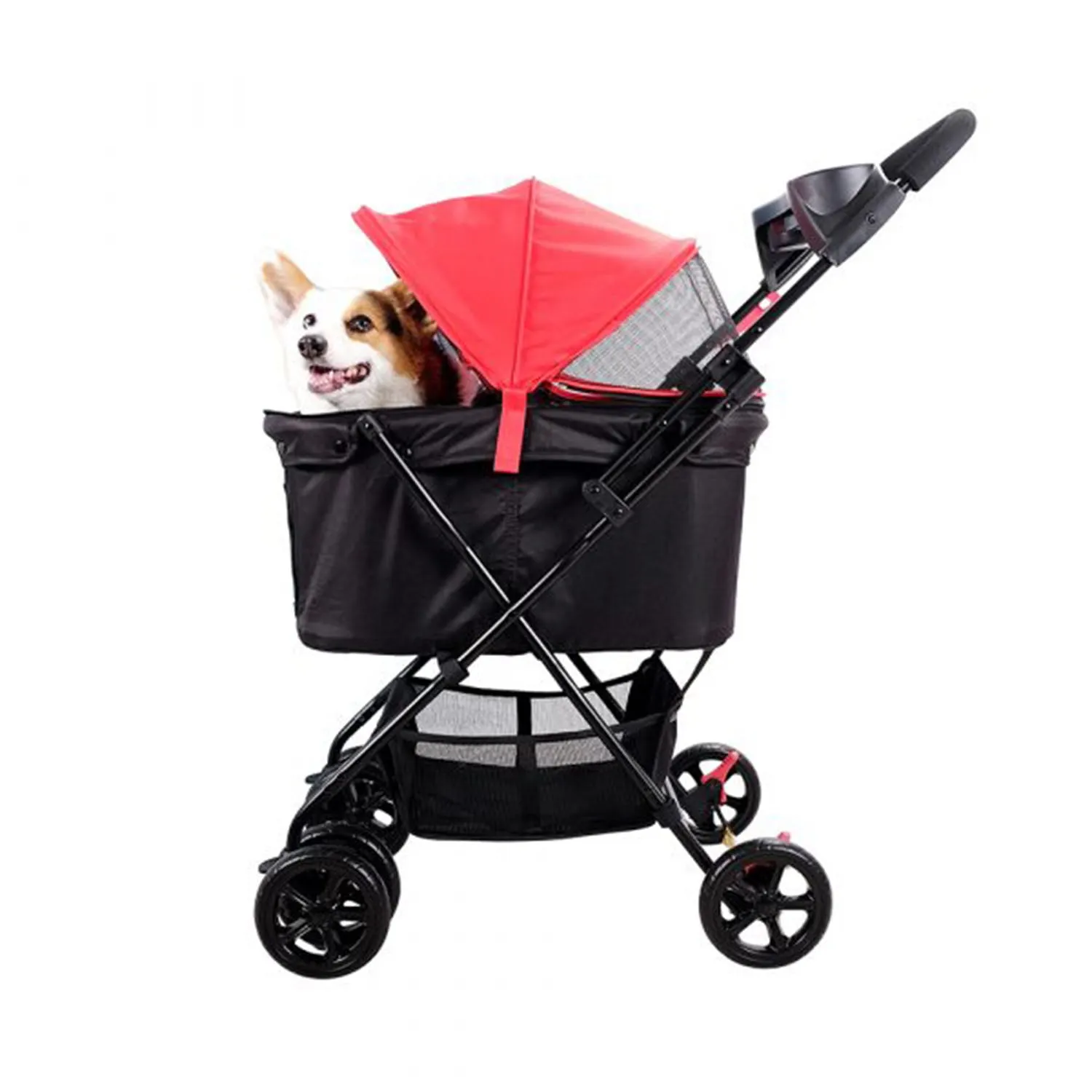 Ibiyaya Easy Strolling Pet Buggy (Rouge)