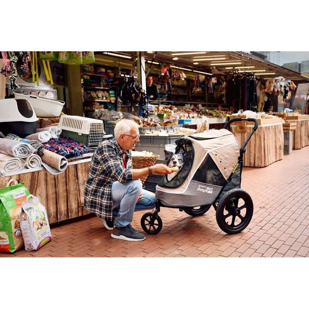 InnoPet Sporty Evolution V2.0 Dog Pram & Dog Bike Trailer with Free Rain Cover