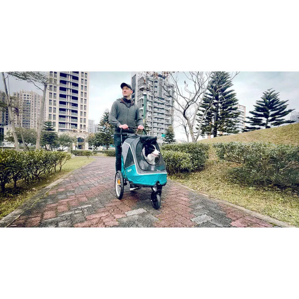 InnoPet Sporty Evolution V2.0 Dog Pram & Dog Bike Trailer with Free Rain Cover