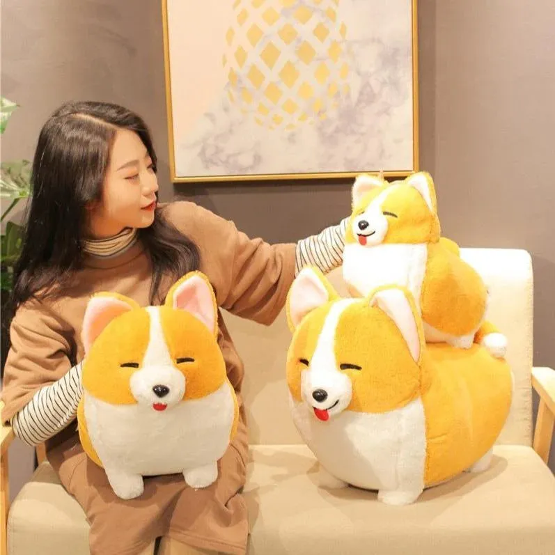 Kawaii Queens Corgis Plushies