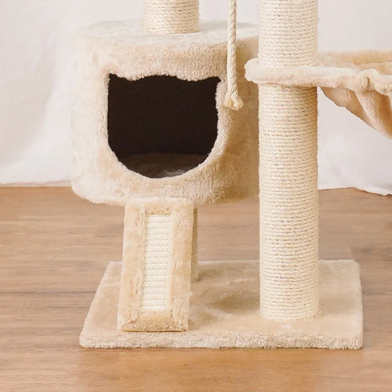 Large Multi-Level Cat Tree & Scratching Post