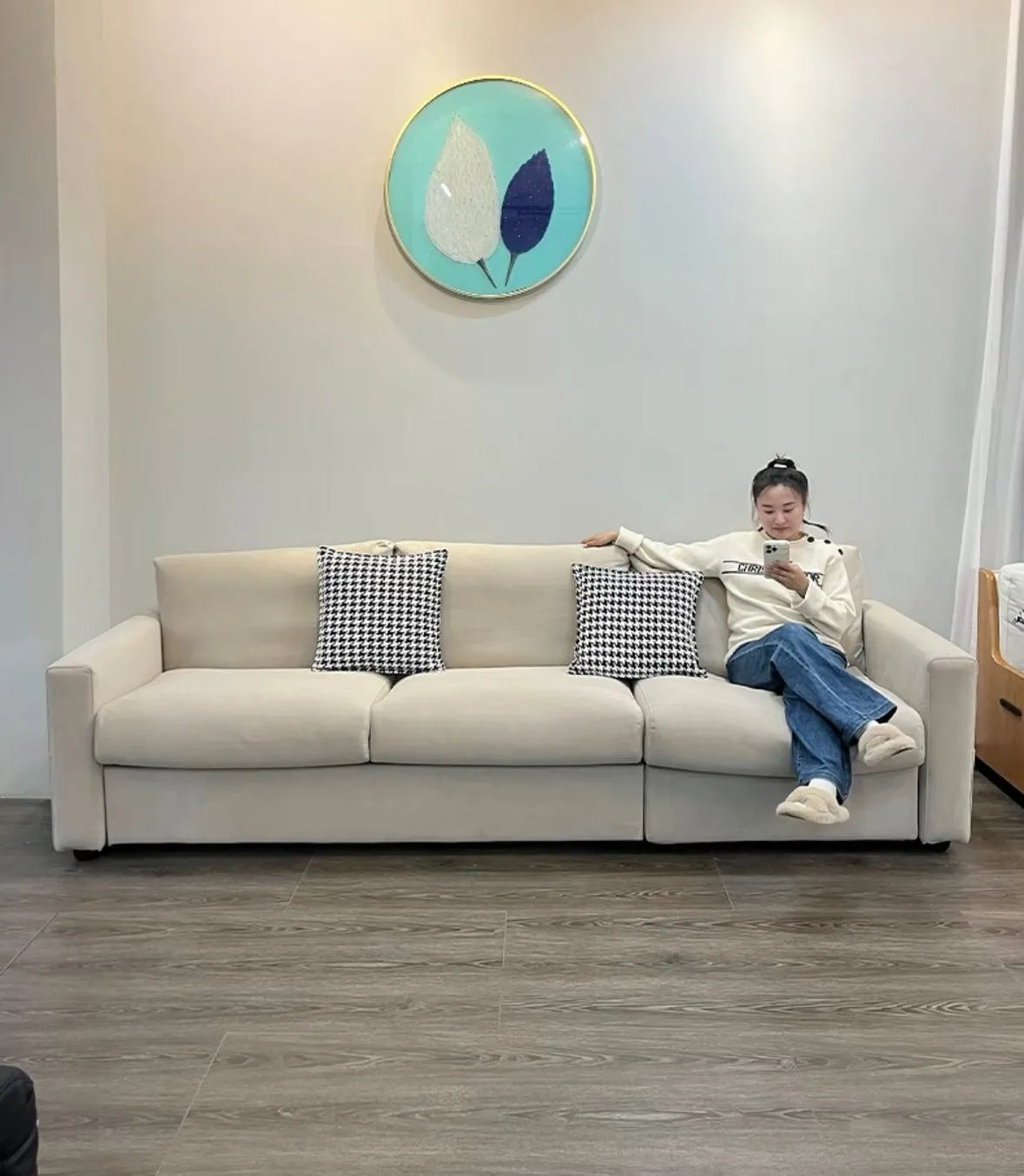 Mable Foldable Sofa Bed with Mattress