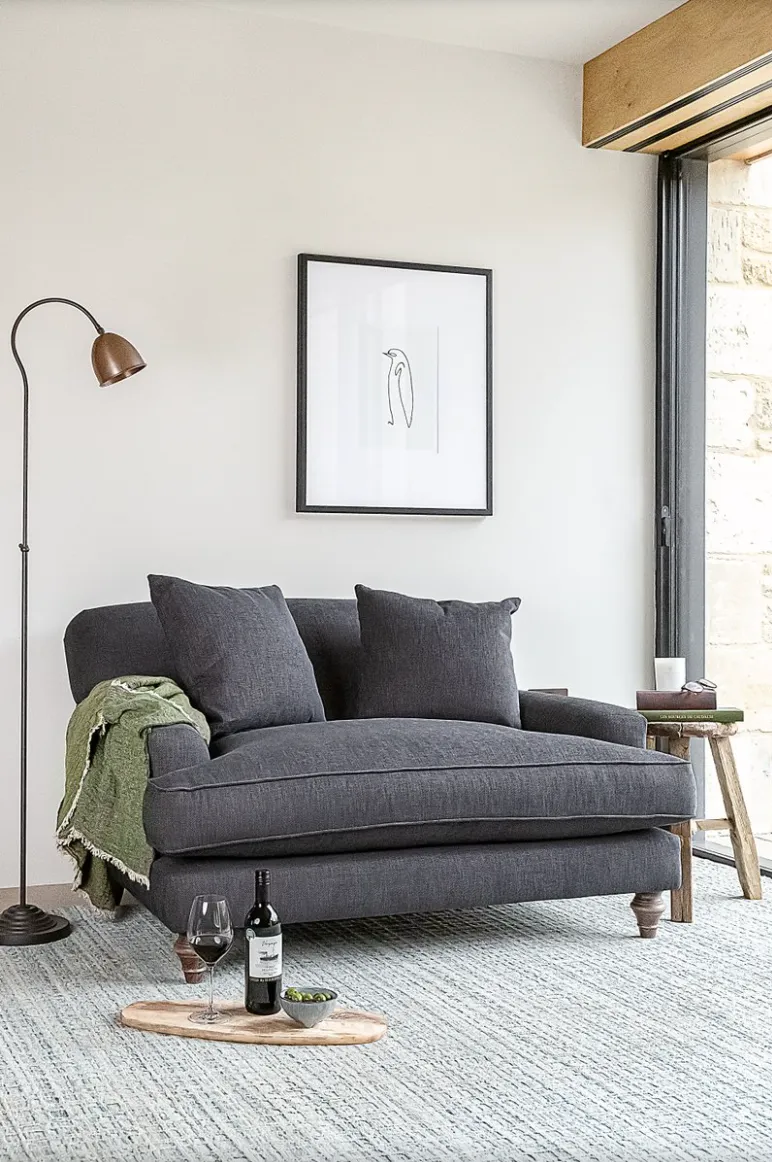 Milton Loveseat - Plush Fabric