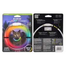 NiteMeow Rechareable LED Saftey Necklace - Disc-O Select