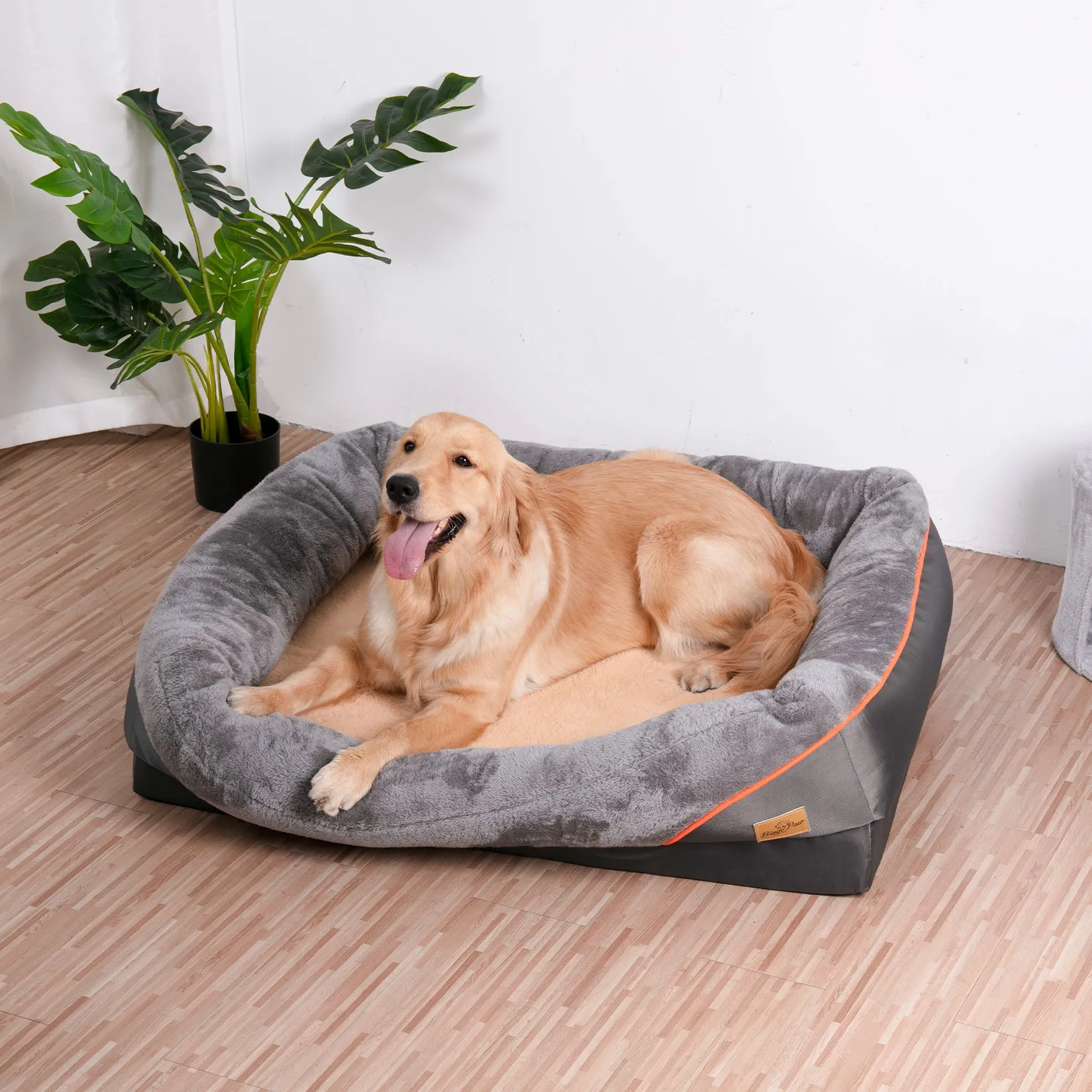 Orthopedic Dog Pet Bed Sleep Bedding Washable Cover Waterproof Lounge