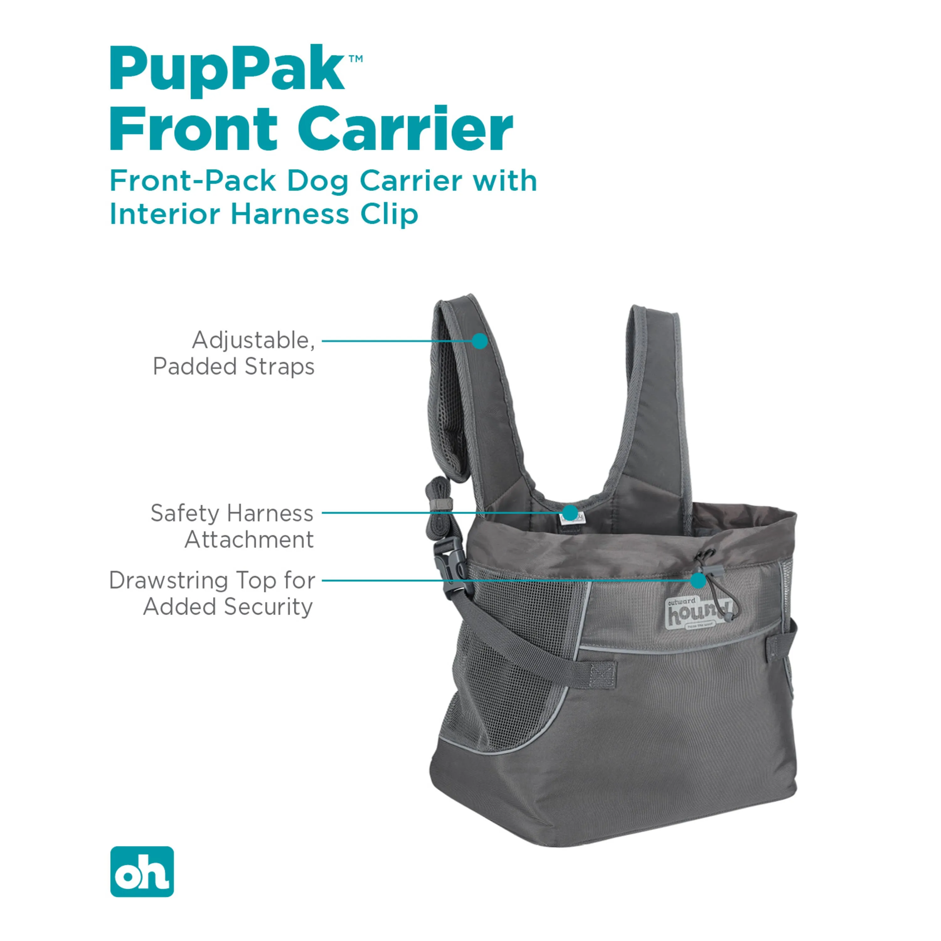 Outward Hound PupPak Dog Front Carrier