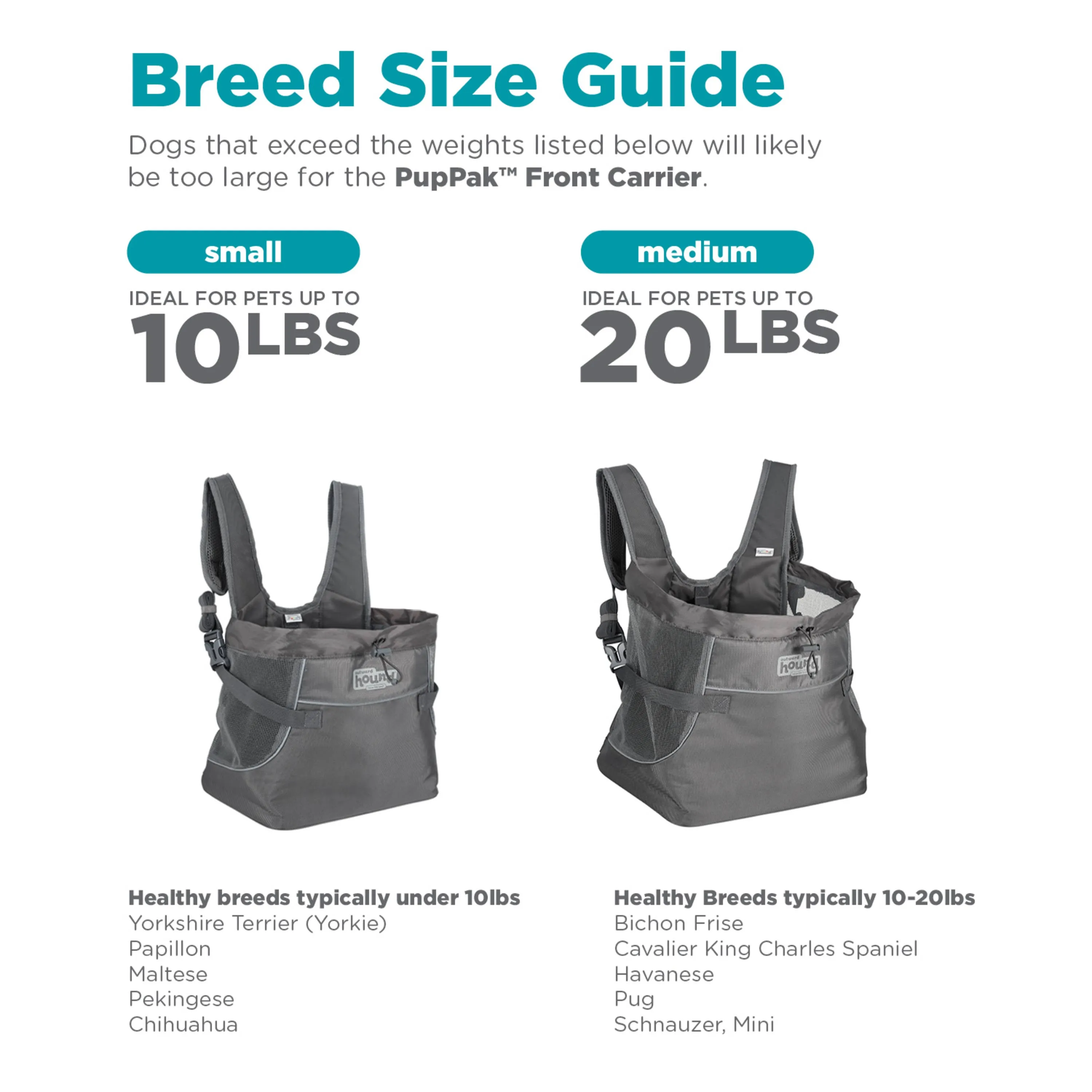 Outward Hound PupPak Dog Front Carrier