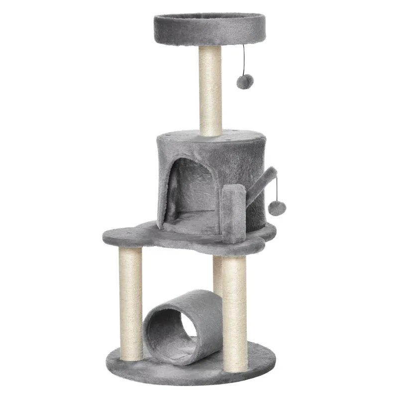 PawHut Cat Tree Tower Activity Center
