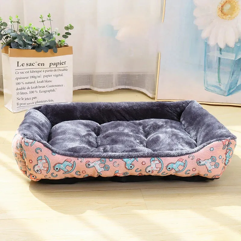 Pet Dog Bed Sofa Mats | Pet Products & Accessories | Coussin Chien for Large, Medium, & Small Dogs | Animals Basket Supplies | House Cat Bed