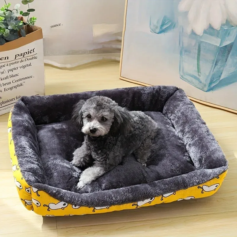 Pet Dog Bed Sofa Mats | Pet Products & Accessories | Coussin Chien for Large, Medium, & Small Dogs | Animals Basket Supplies | House Cat Bed