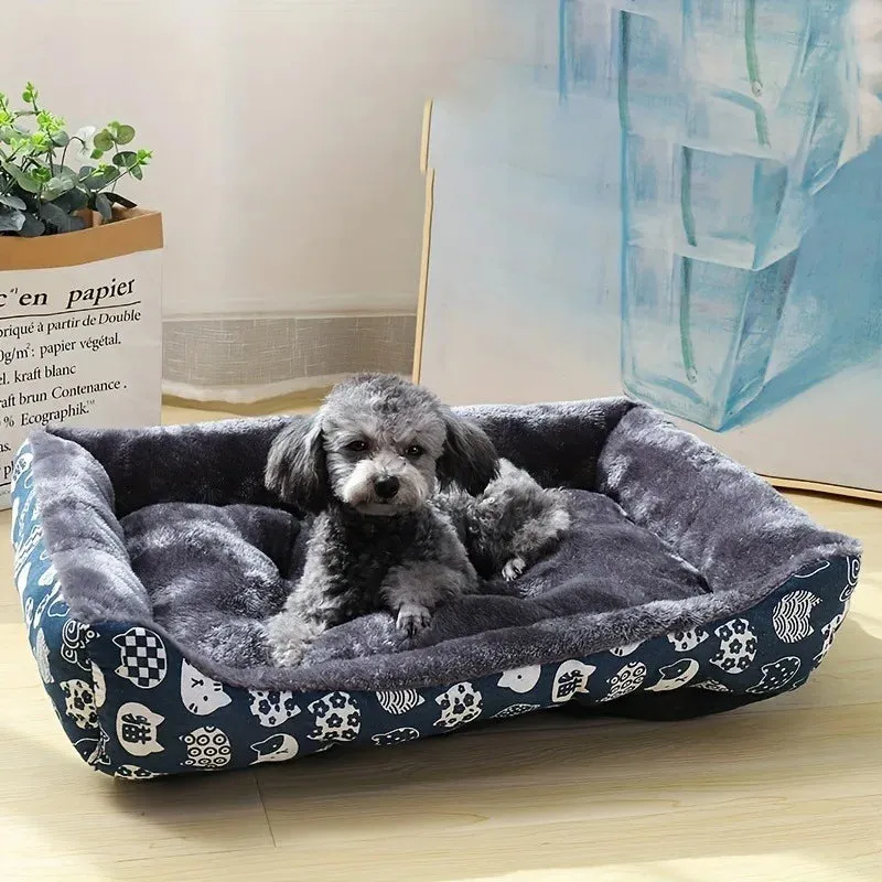 Pet Dog Bed Sofa Mats | Pet Products & Accessories | Coussin Chien for Large, Medium, & Small Dogs | Animals Basket Supplies | House Cat Bed
