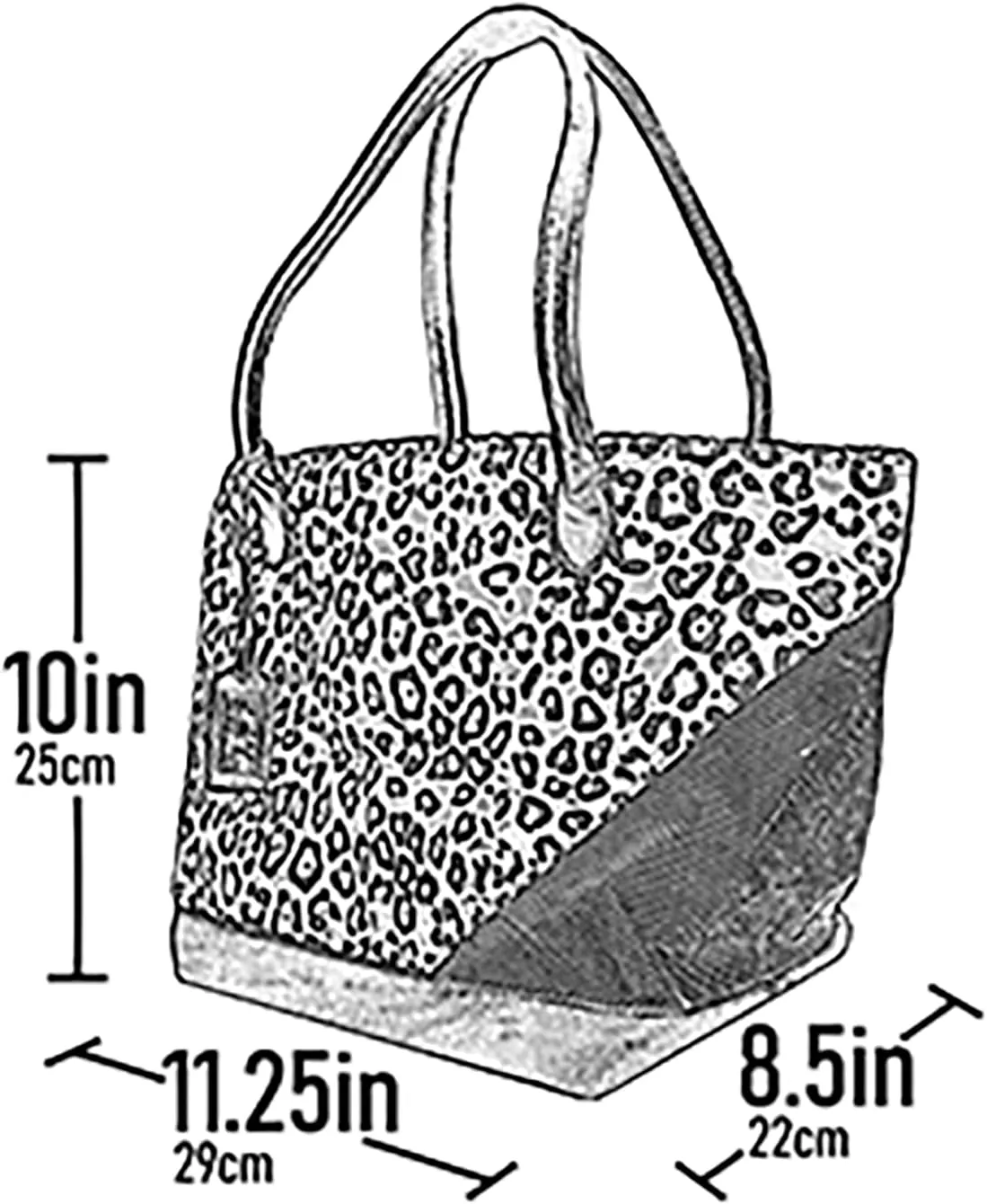 Pet Gear Tote/Sling Carrier for Cats/Dogs, Storage Pocket, Removable Washable Liner, Zippered Top and Mesh Windows, Cheetah