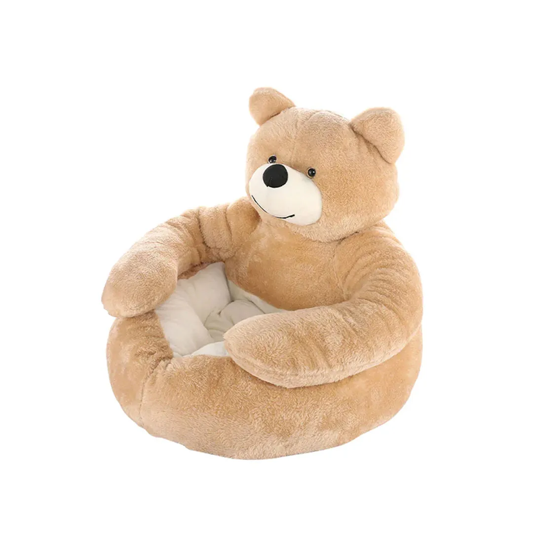 PetAffairs Ultra-Soft Bear Pet Bed
