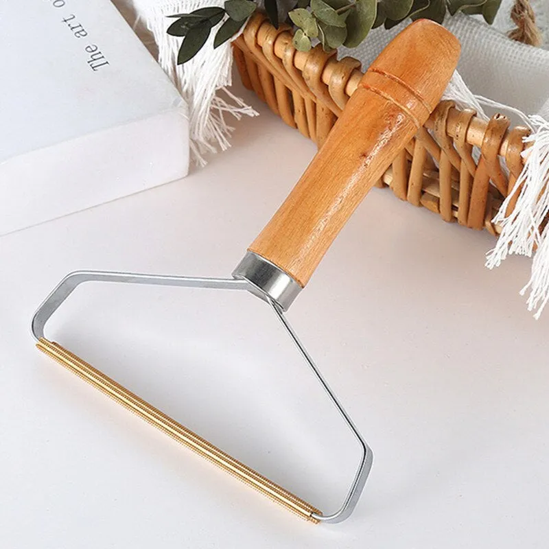 Portable Lint Remover Reusable Double Sided Fabric Scraper